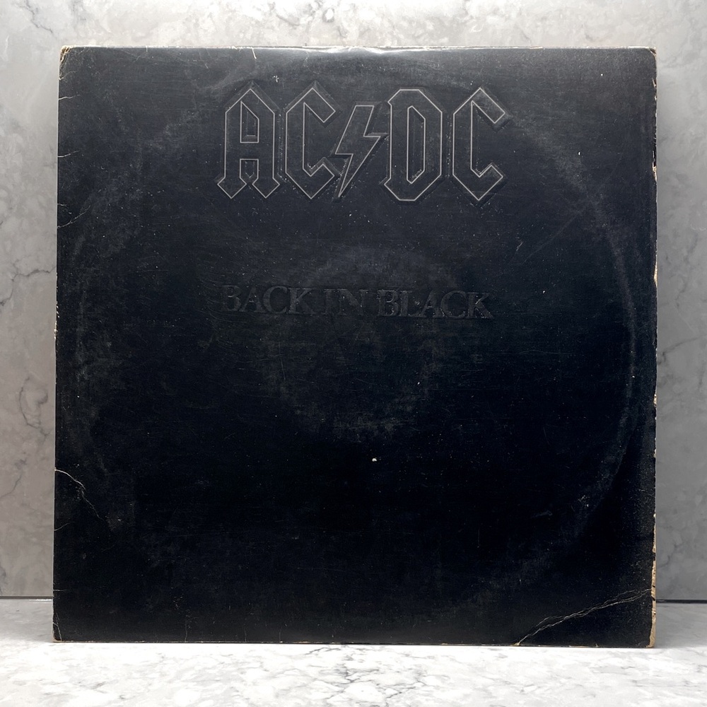 AC/DC Back in Black Vinyl Record